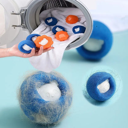 Pet Hair Remover Reusable Ball 5pcs