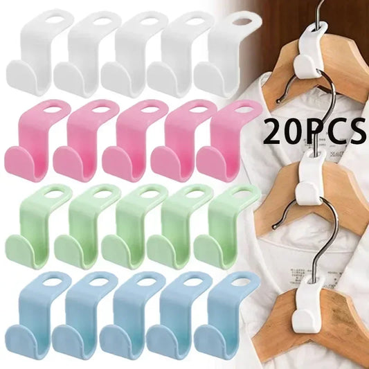 Wardrobe Connector Hangers 20pcs